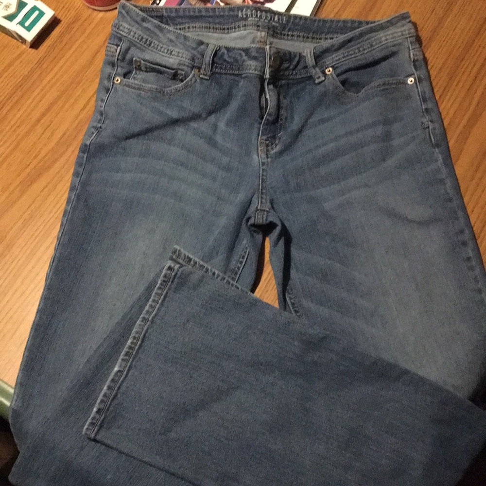 Sold locally.    Ladies Aeropostale jeans size 12